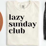 Lazy Sunday Club